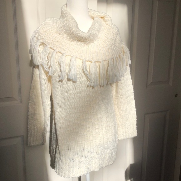 NWT Chico’s Winter White Sweater Gorgeous - Picture 4 of 6